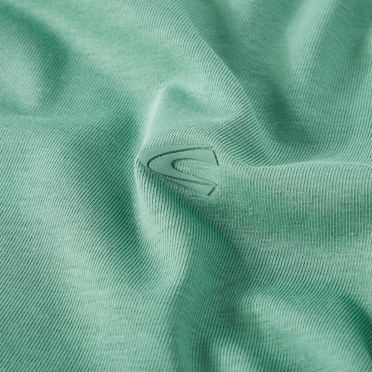 camel active T-Shirt mit Stretch grün
