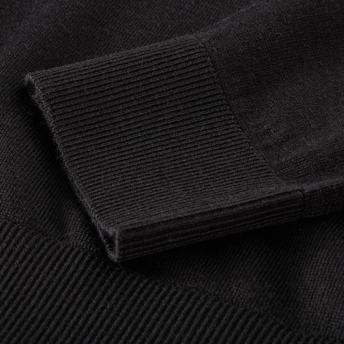 Jack&Jones Pullover aus Wolle schwarz