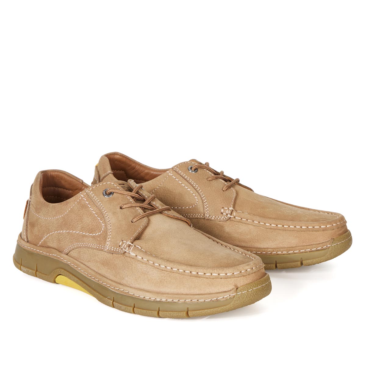 camel active Halbschuh "Walk" aus Leder beige