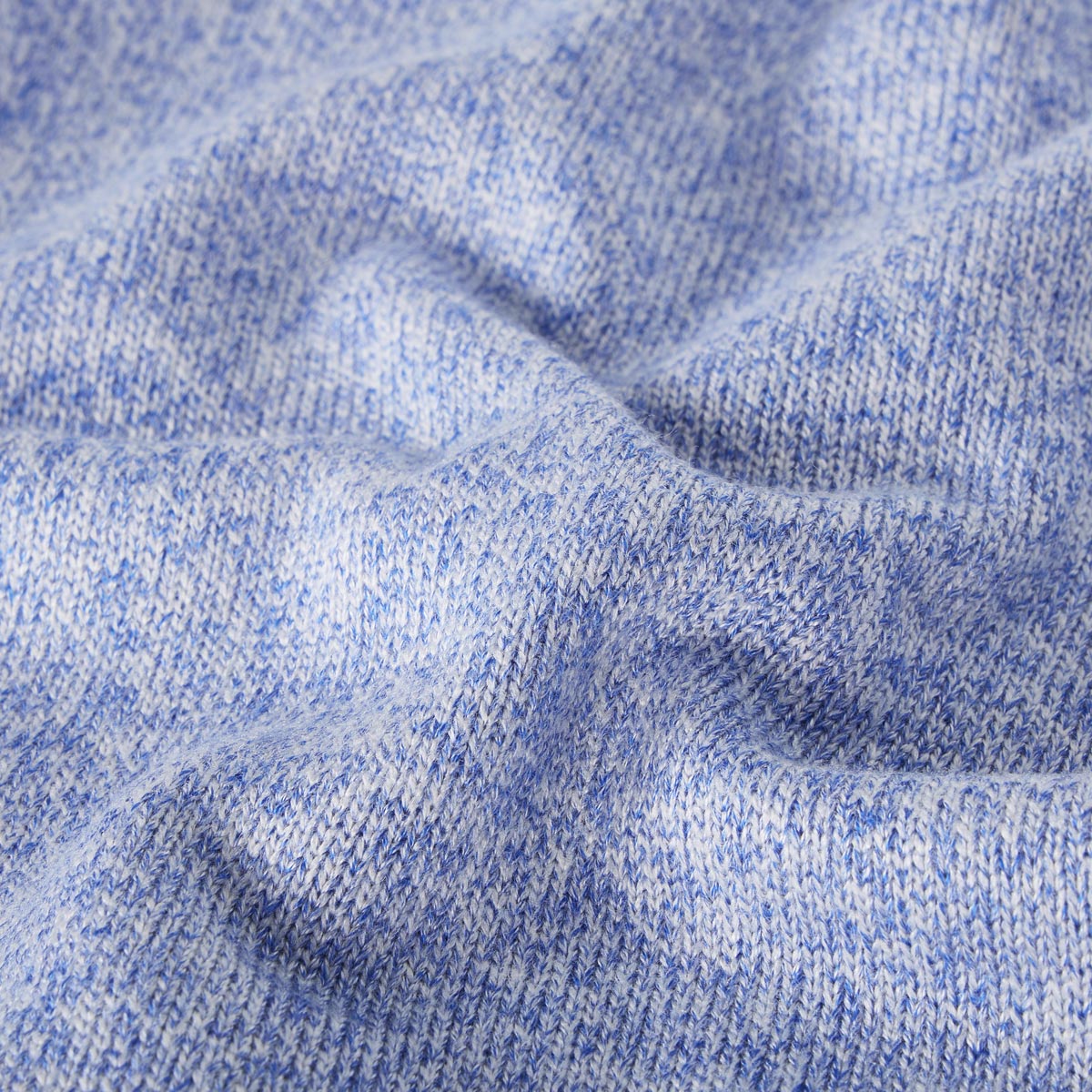 Hajo Strickjacke in melierter Optik dunkelblau