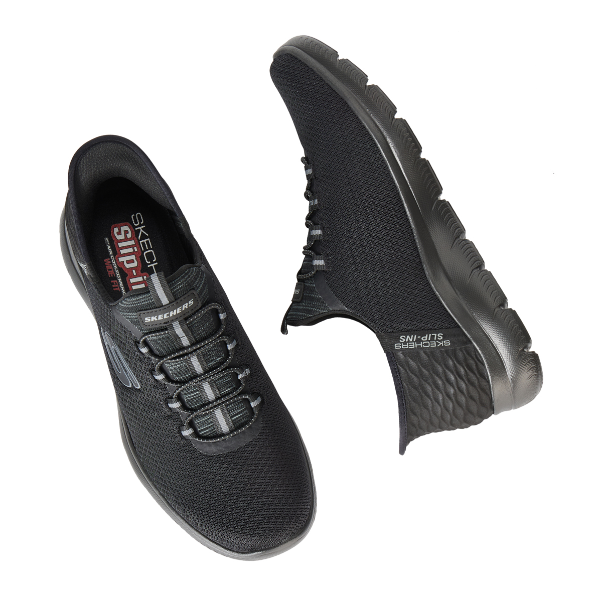 SKECHERS Sneaker "Summits - High Range", extraweit schwarz