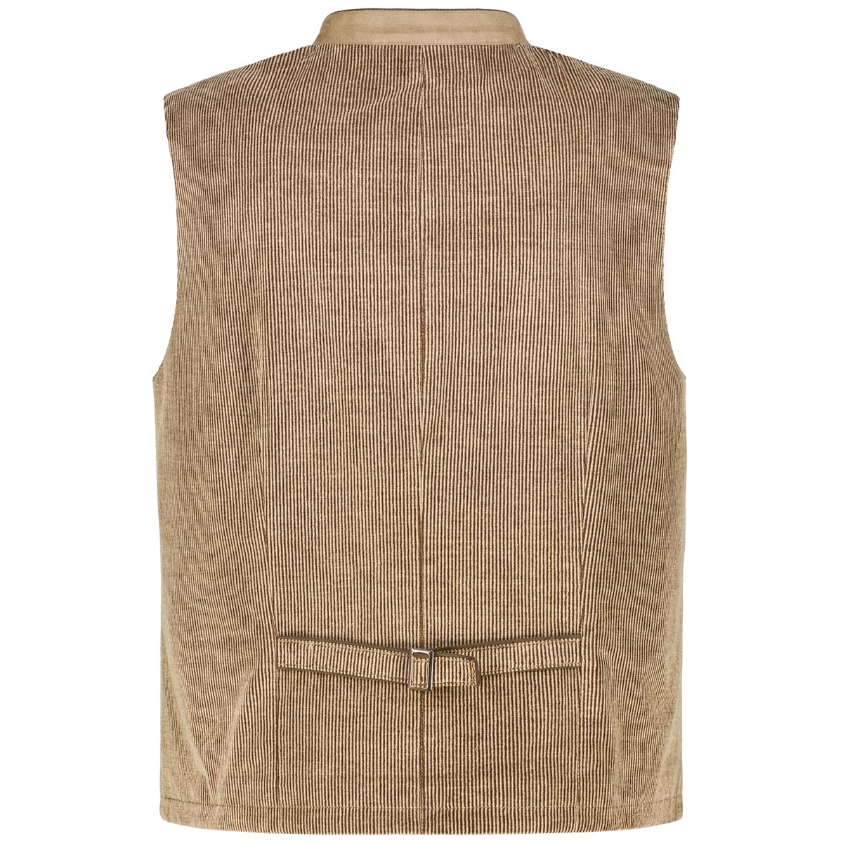 Weis Cord-Trachtenweste mit Stretch cognac