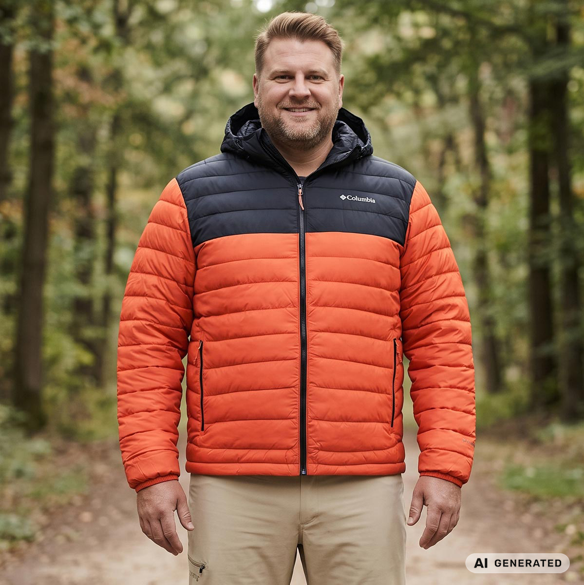 Columbia Wattierte Steppjacke mit Omni-Heat® Reflective-Futter rot