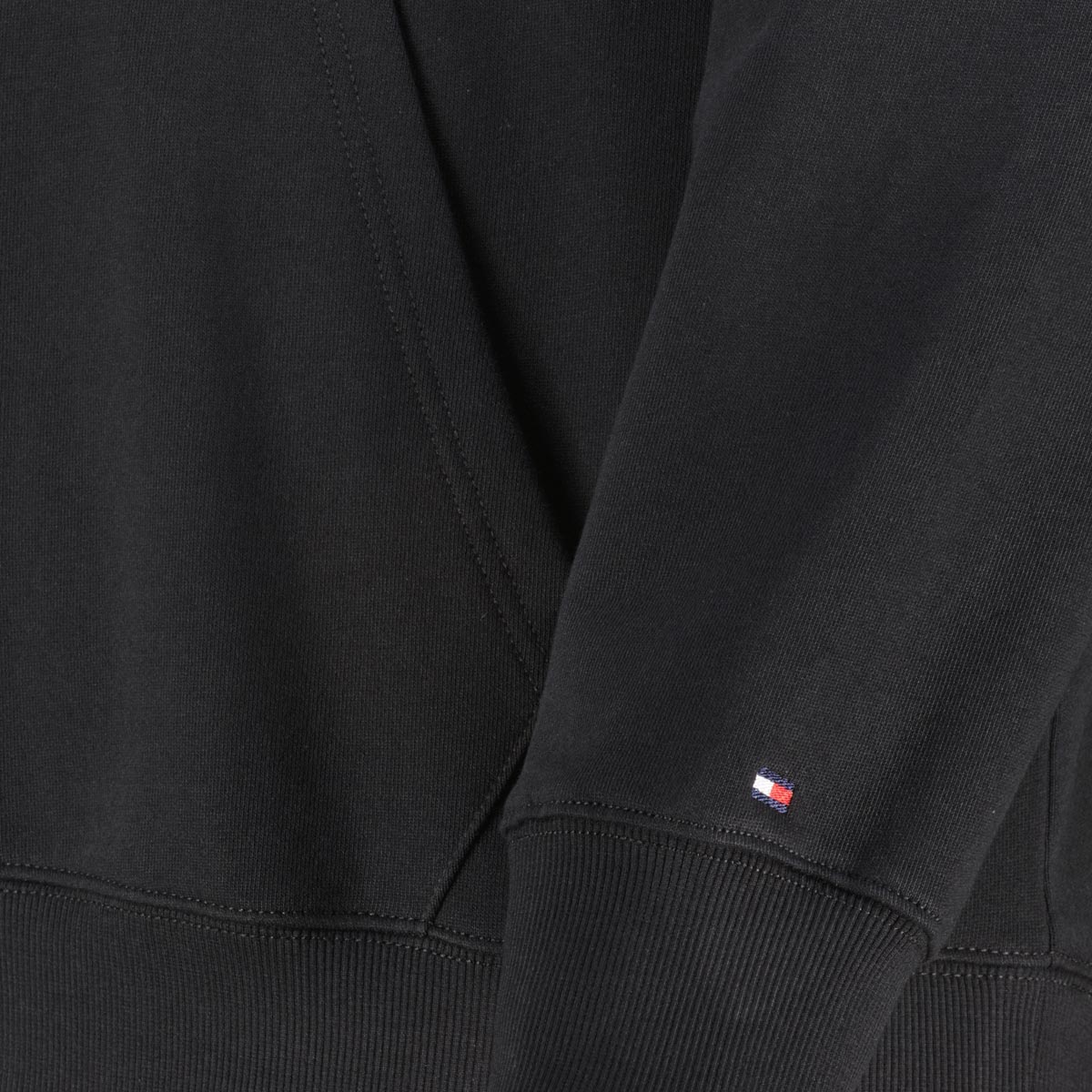 Tommy Hilfiger Hoodie mit Label-Print schwarz