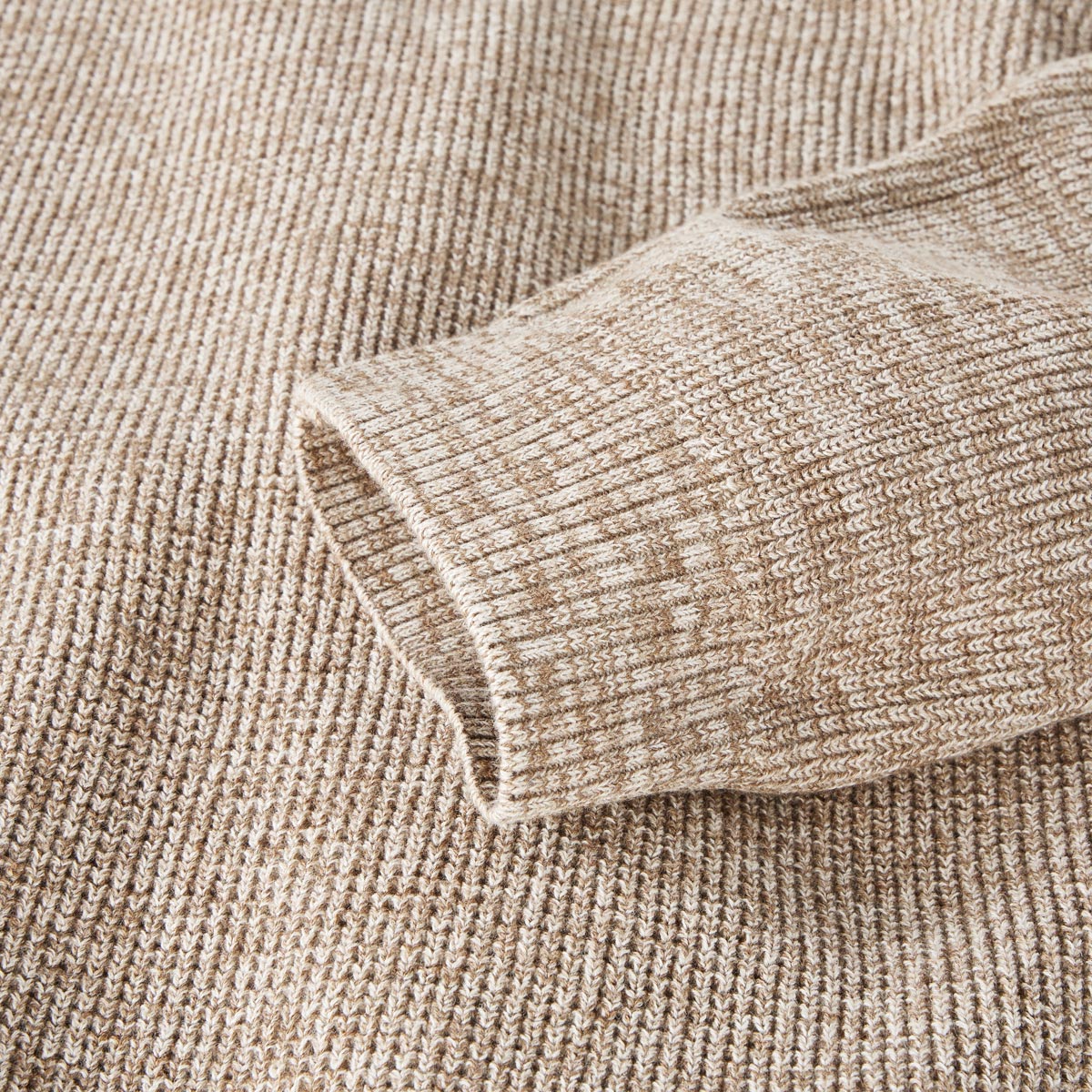 camel active Troyer-Pullover aus Strick beige