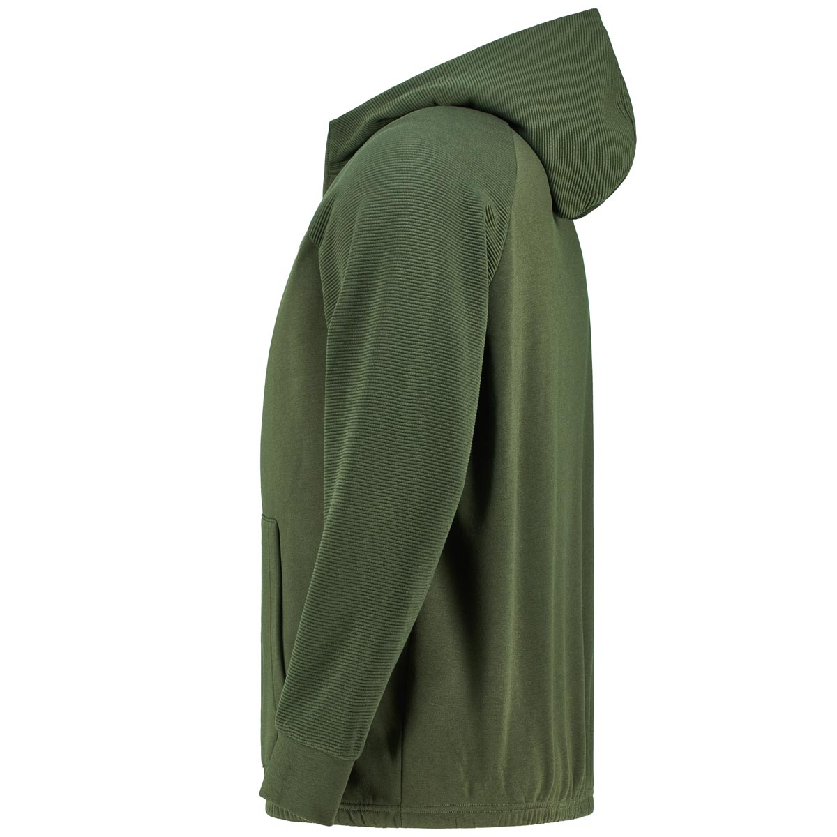 Jack&Jones Sweatjacke aus Materialmix grün