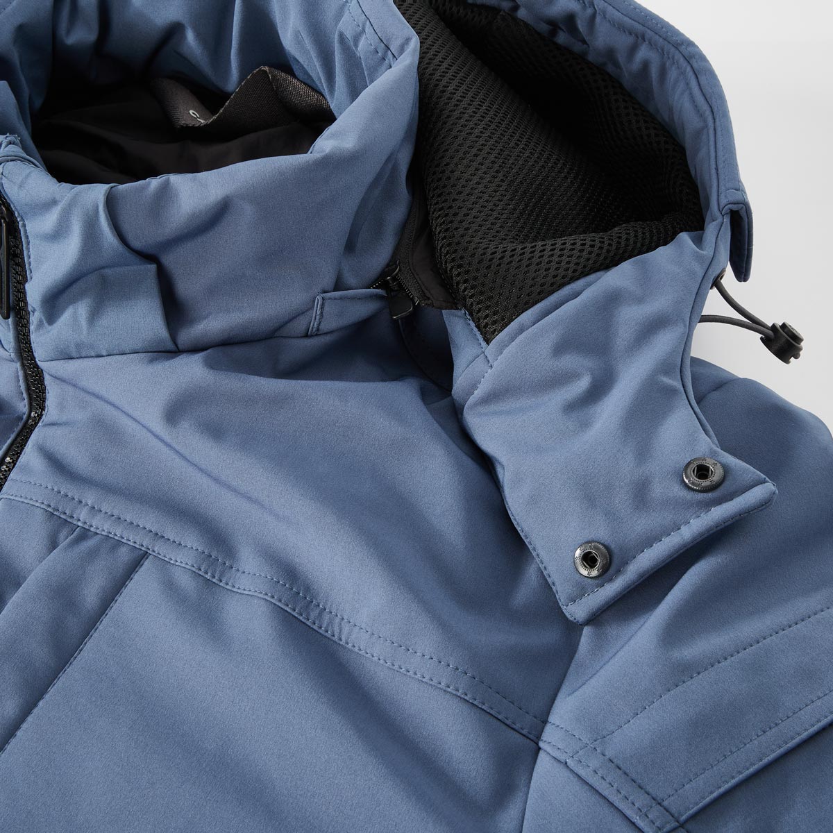 CASA MODA Winterparka mit Stretch blau