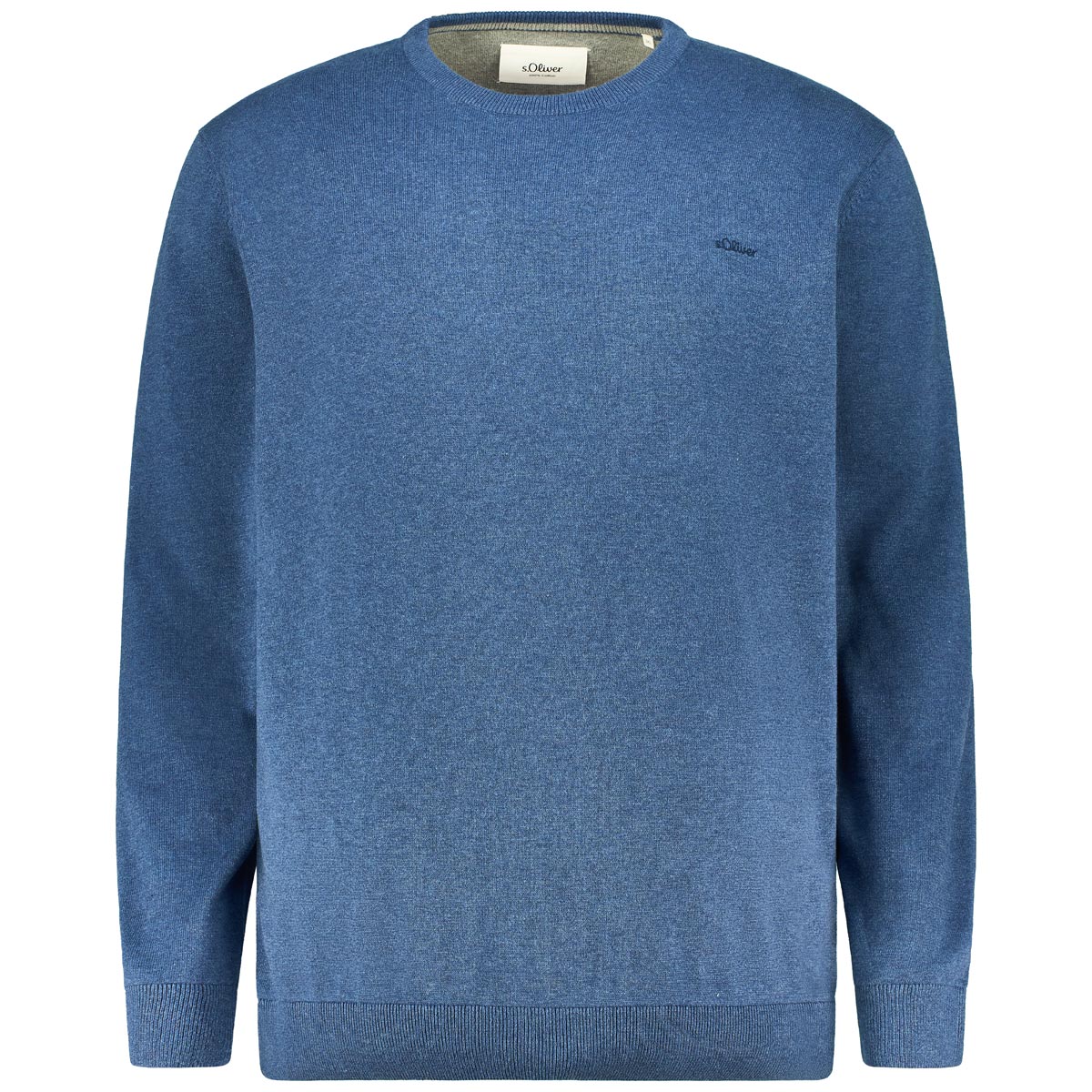 Feinstrickpullover aus Baumwolle