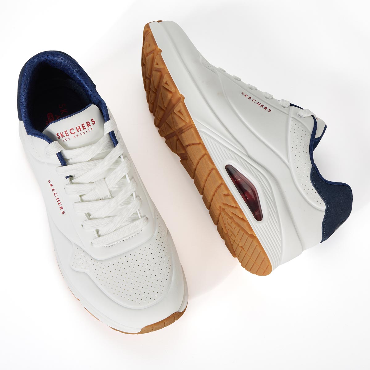SKECHERS Sneaker mit "Memory-Foam"-Sohle weiß