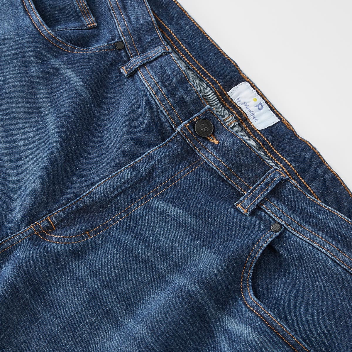 Pfundskerl Jeans „Toronto“ mit Stretch, Regular Fit dunkelblau
