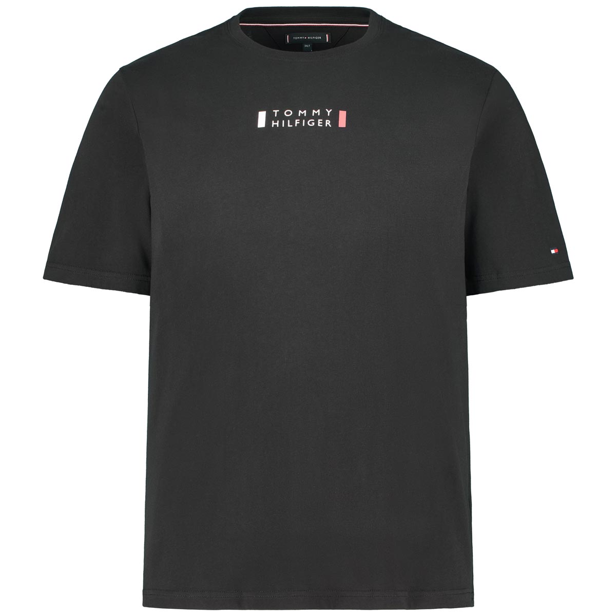 T-Shirt mit Label-Print