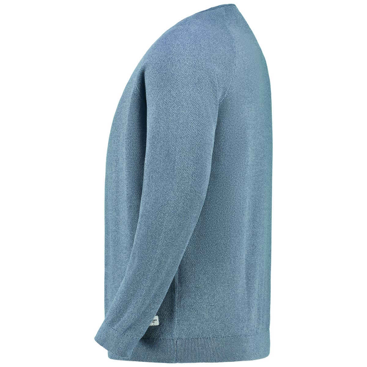 Jack&Jones Rundhalspullover mit Biobaumwolle jeansblau