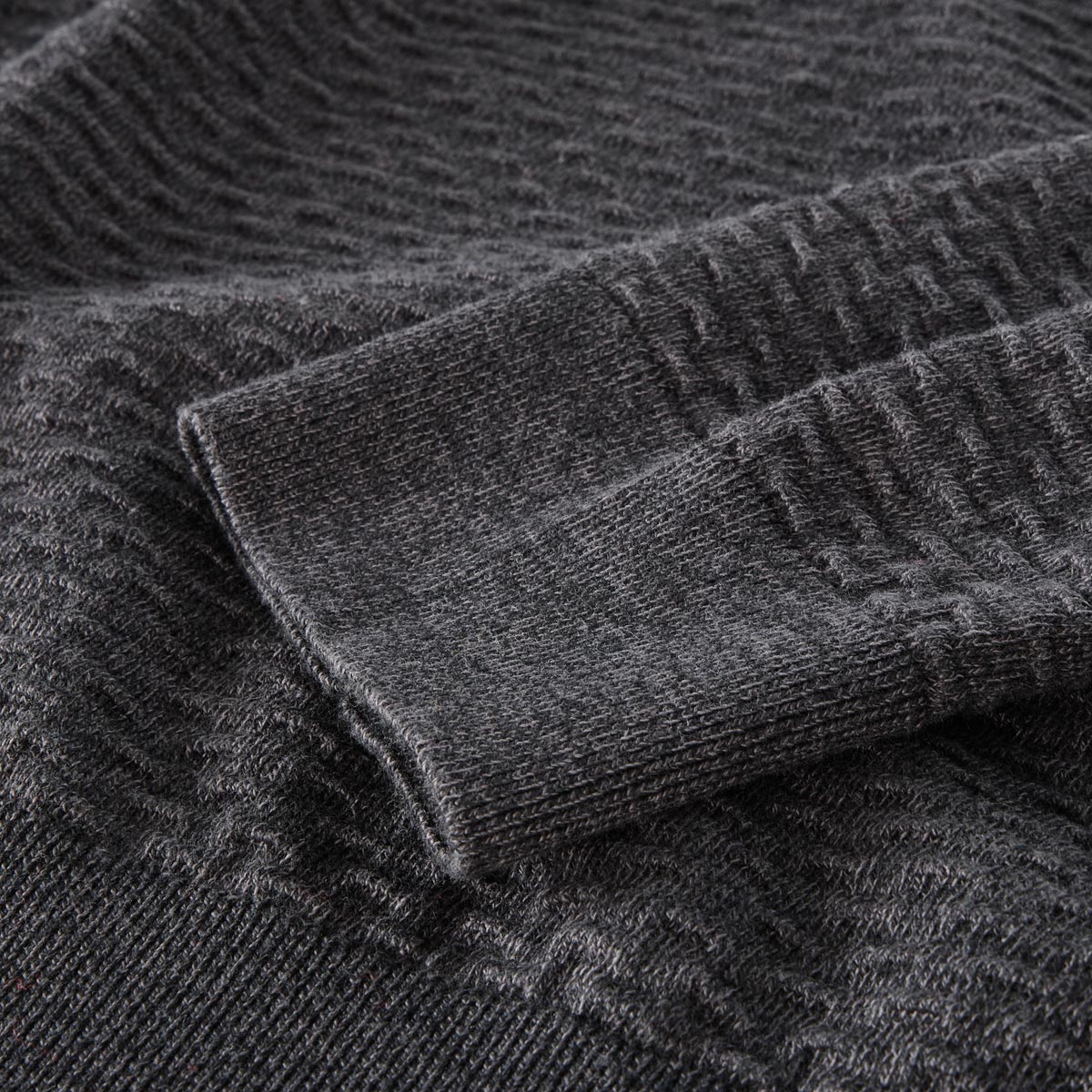 PME LEGEND Pullover mit Struktur schwarz