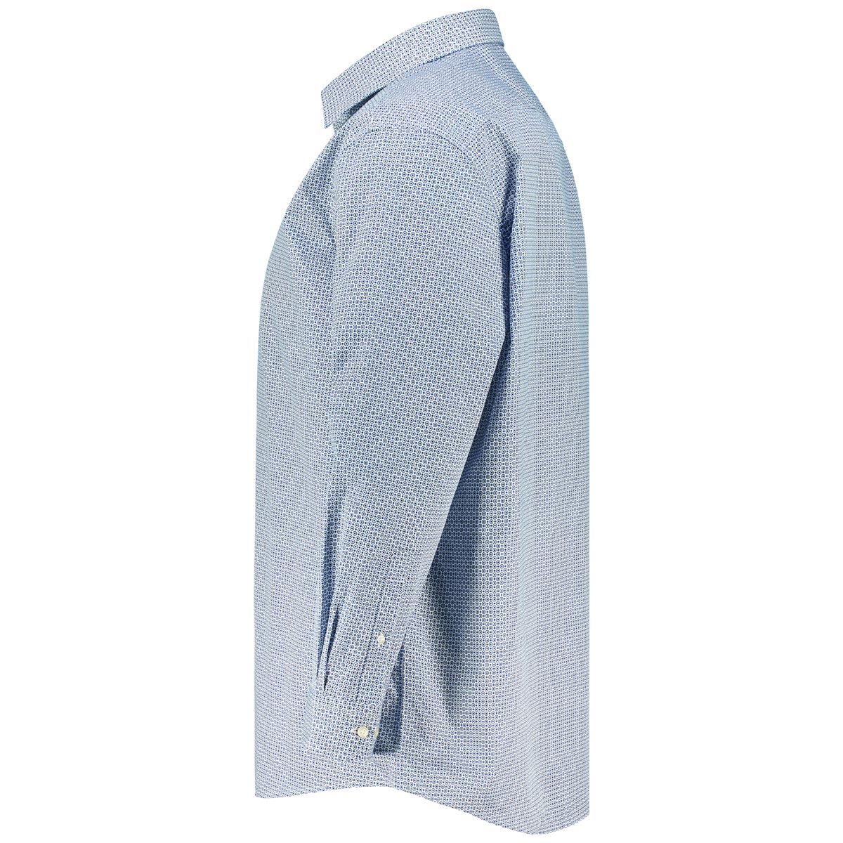 Pfundskerl Businesshemd mit Print blau