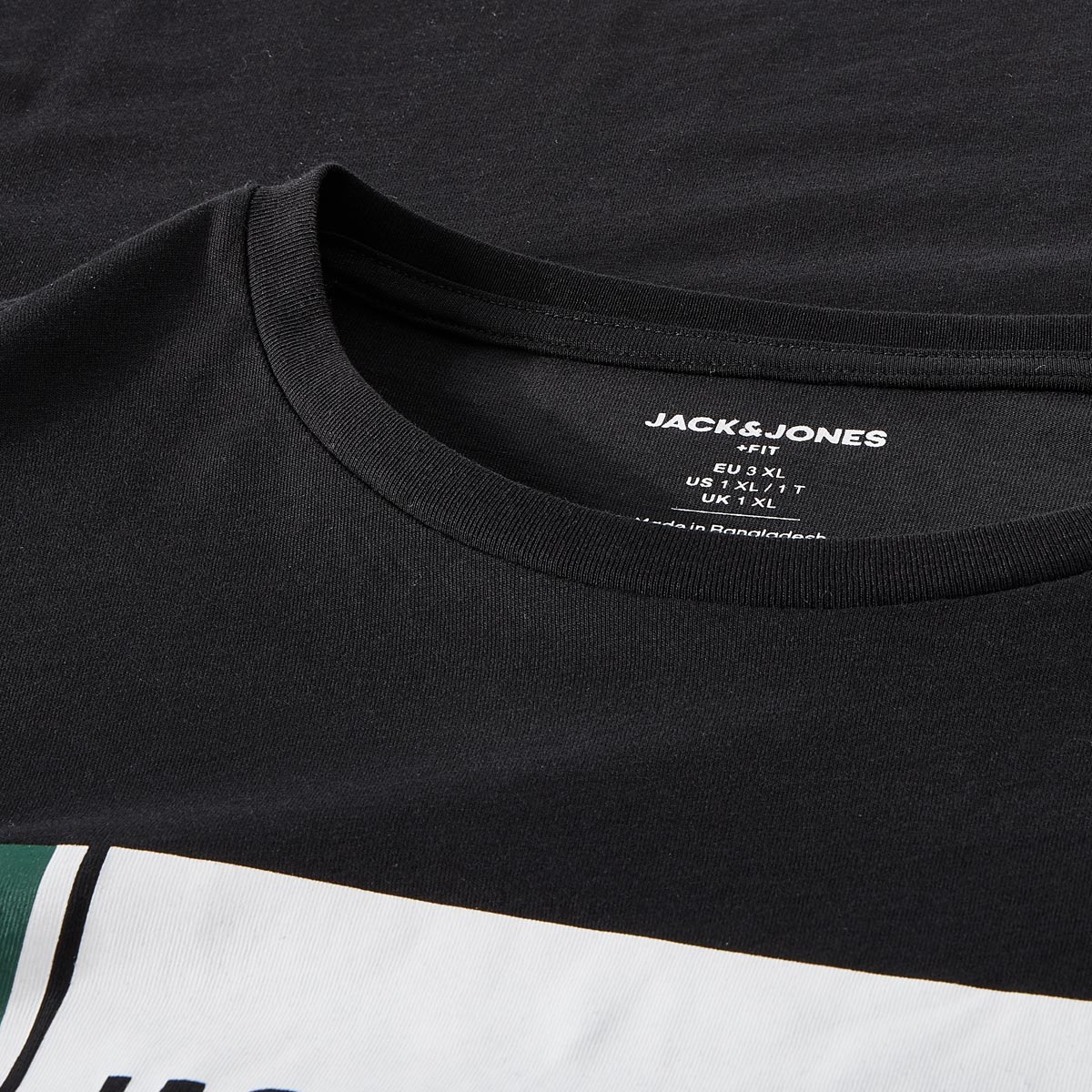 Jack&Jones Longsleeve mit Print schwarz