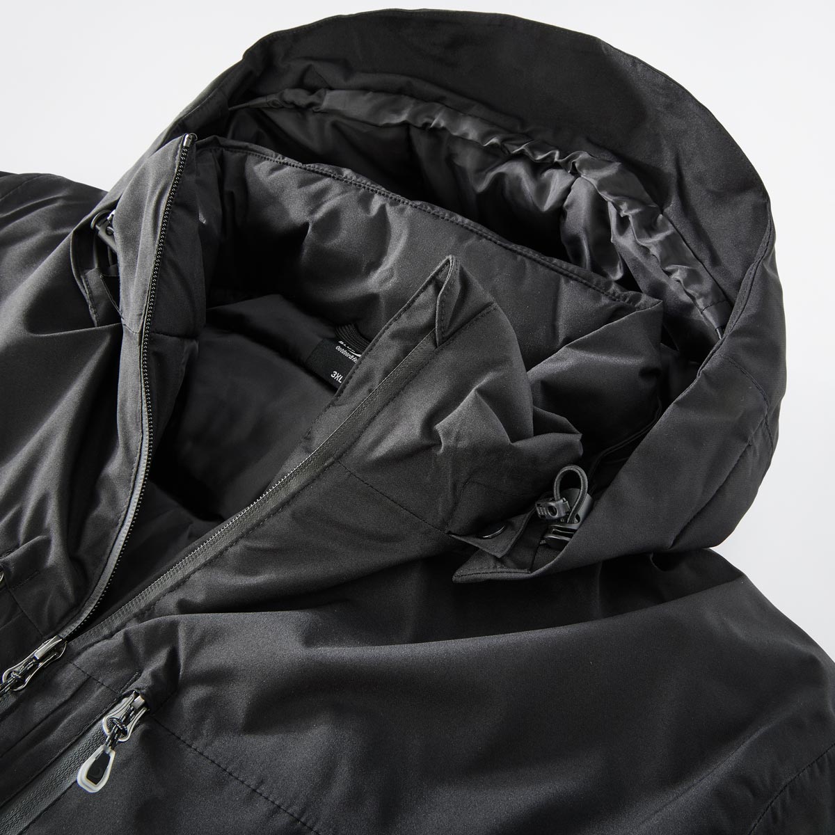 Blue Wave Wattierte Funktionsjacke, wasser- und winddicht schwarz