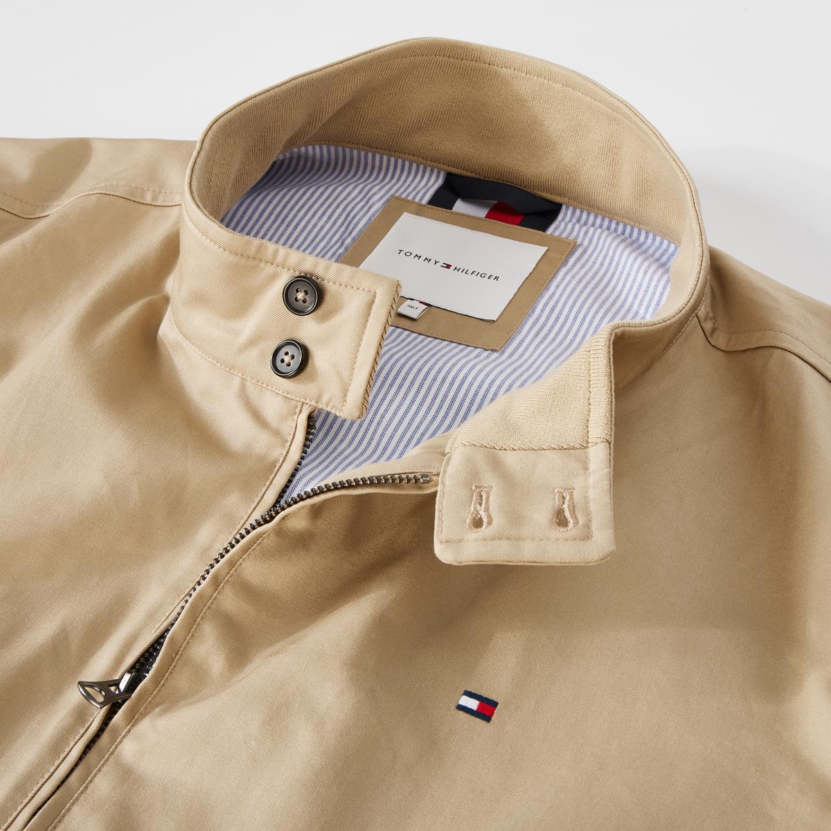 Tommy Hilfiger Blouson aus Baumwolle beige