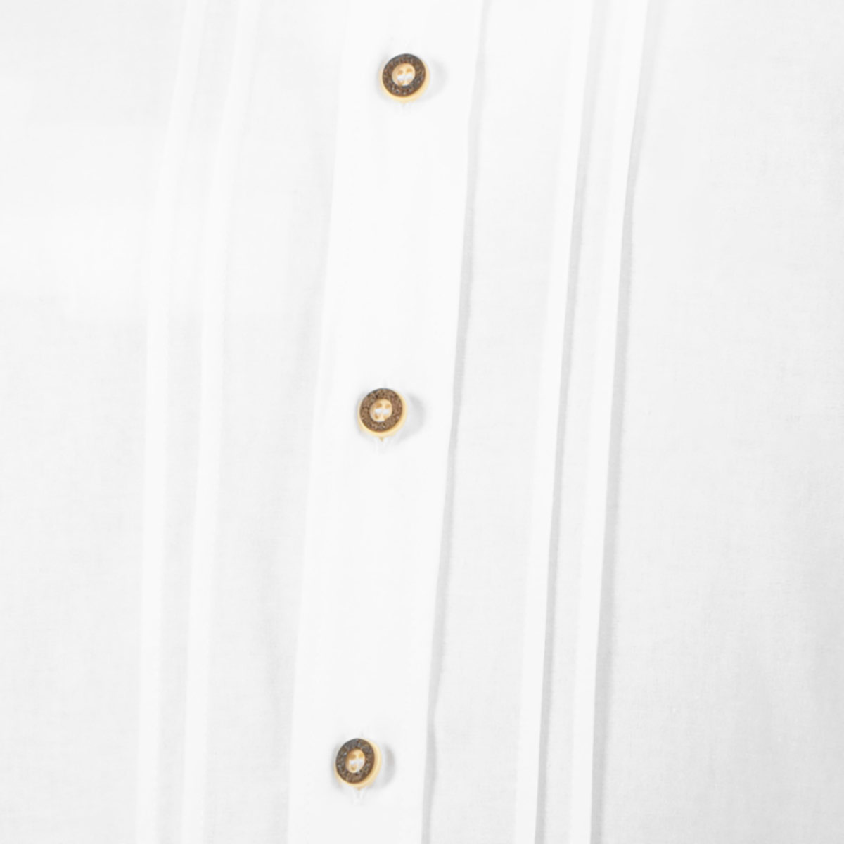 Orbis Trachtenhemd mit Biesen weiß