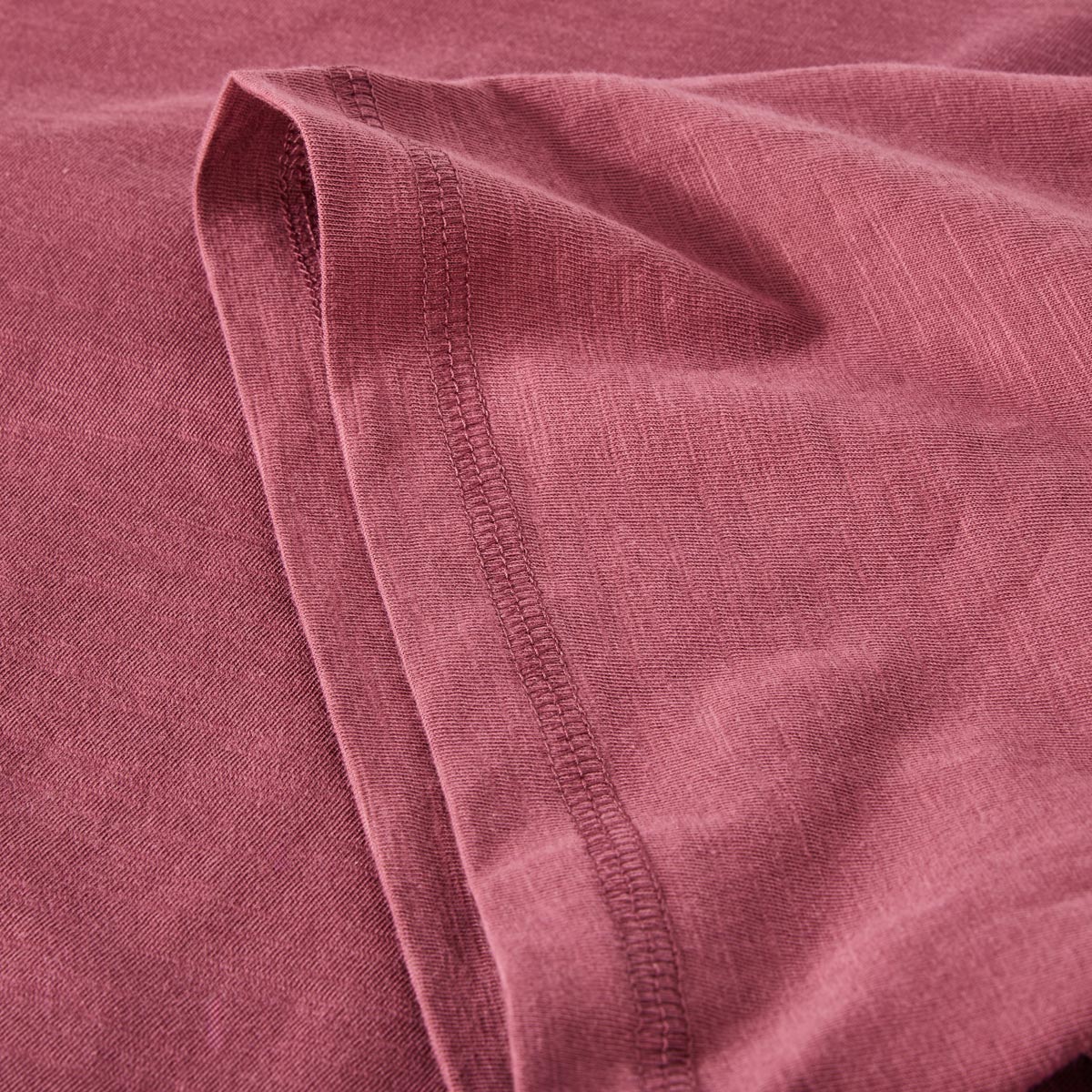 BOSS Basic T-Shirt aus Biobaumwolle rot