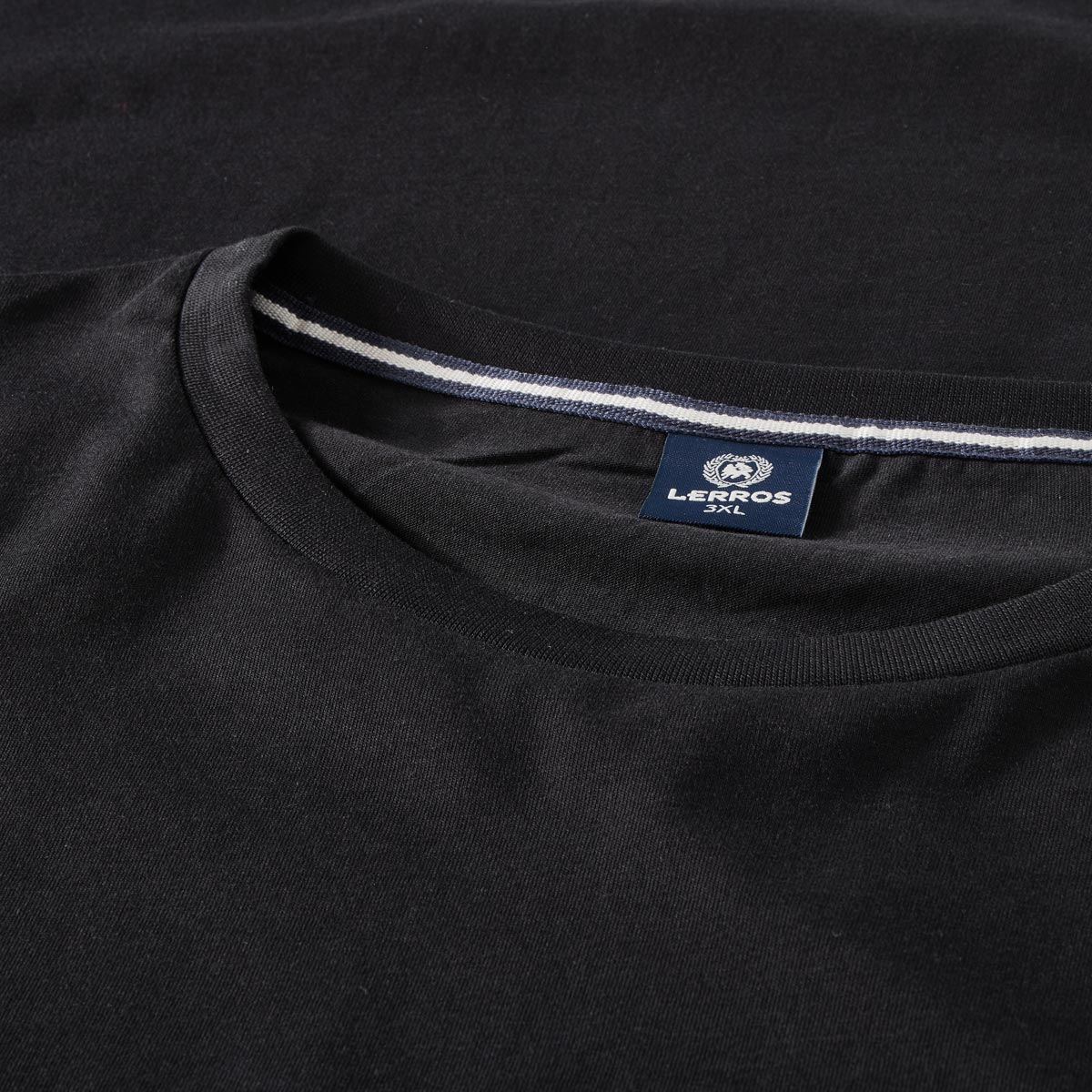 Lerros Longsleeve aus Baumwolle schwarz
