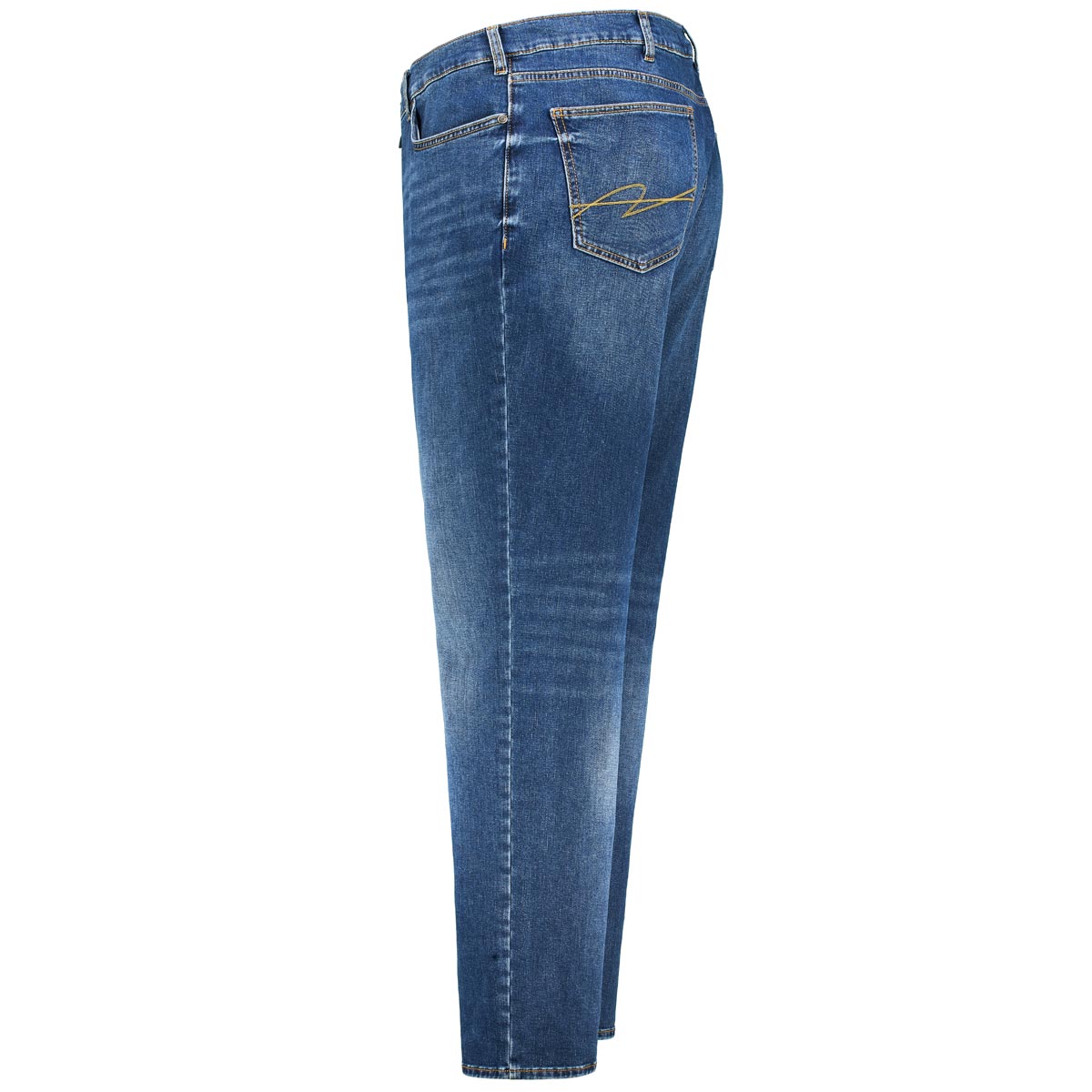 Pierre Cardin Stretch-Jeans "Limoux", Tapered Fit mittelblau