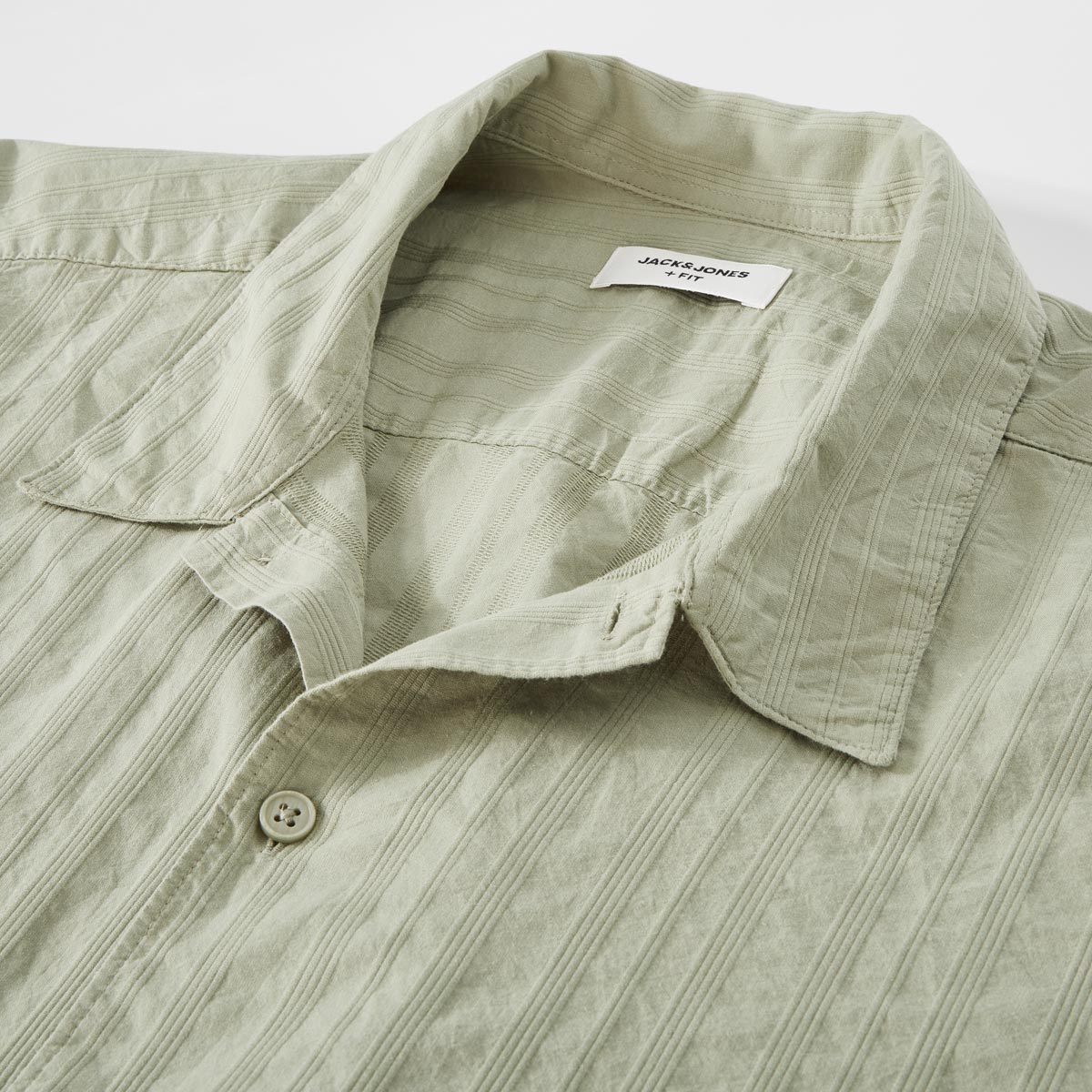 Jack&Jones Freizeithemd aus Baumwolle oliv