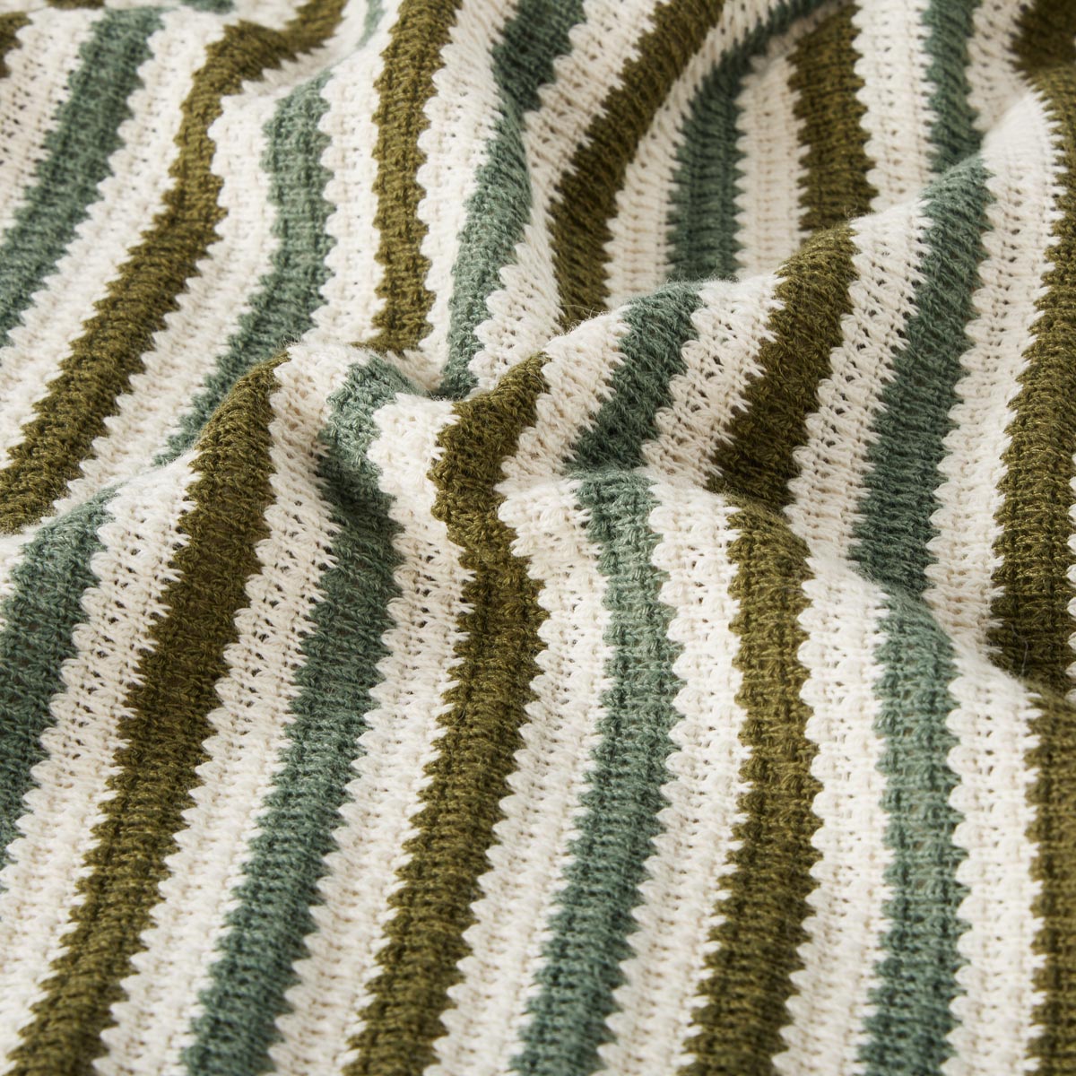 Jack&Jones Strick-Poloshirt mit Muster grün