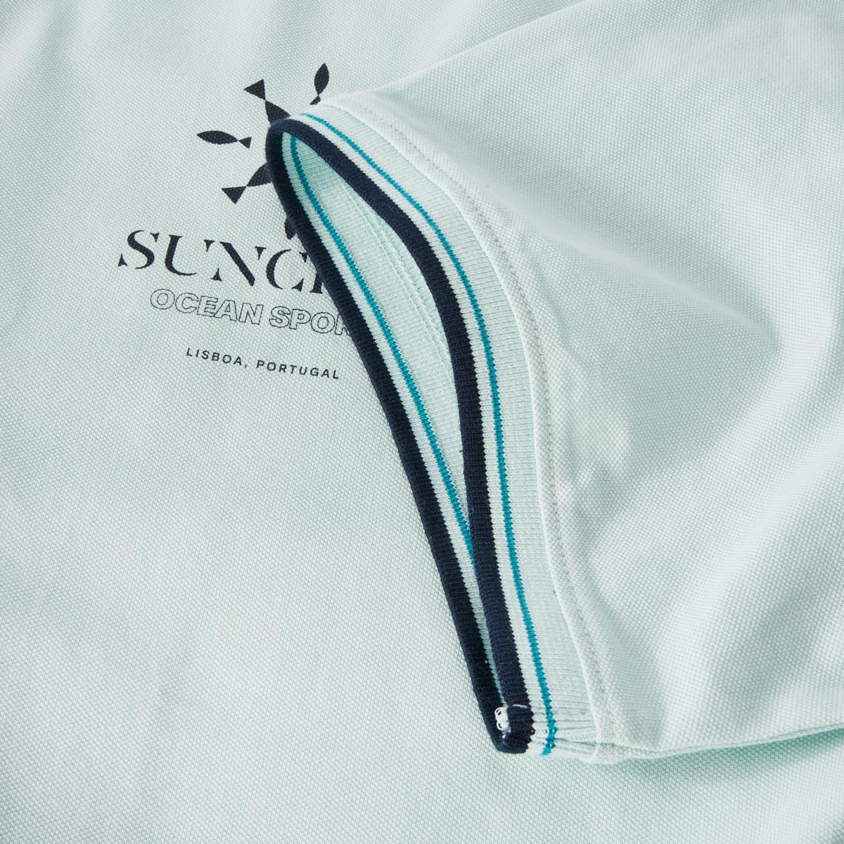 s.Oliver Poloshirt mit Motiv-Print türkis