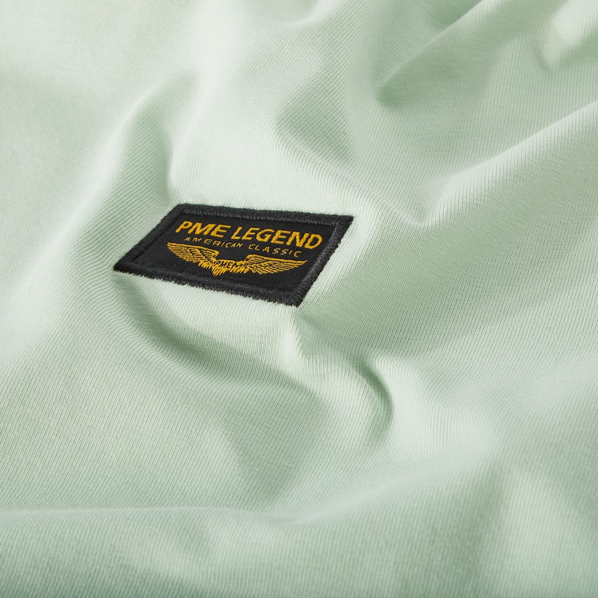 PME LEGEND T-Shirt mit Elasthan grün