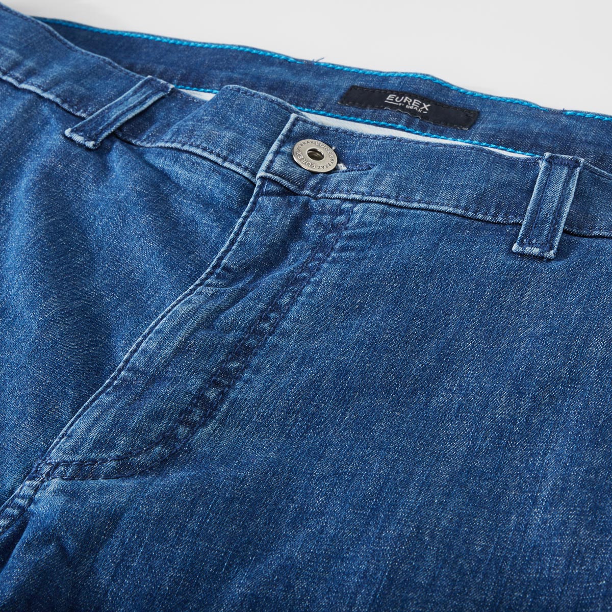 Eurex by Brax Capri-Bermudas mit Stretch (3/4 lang) blau