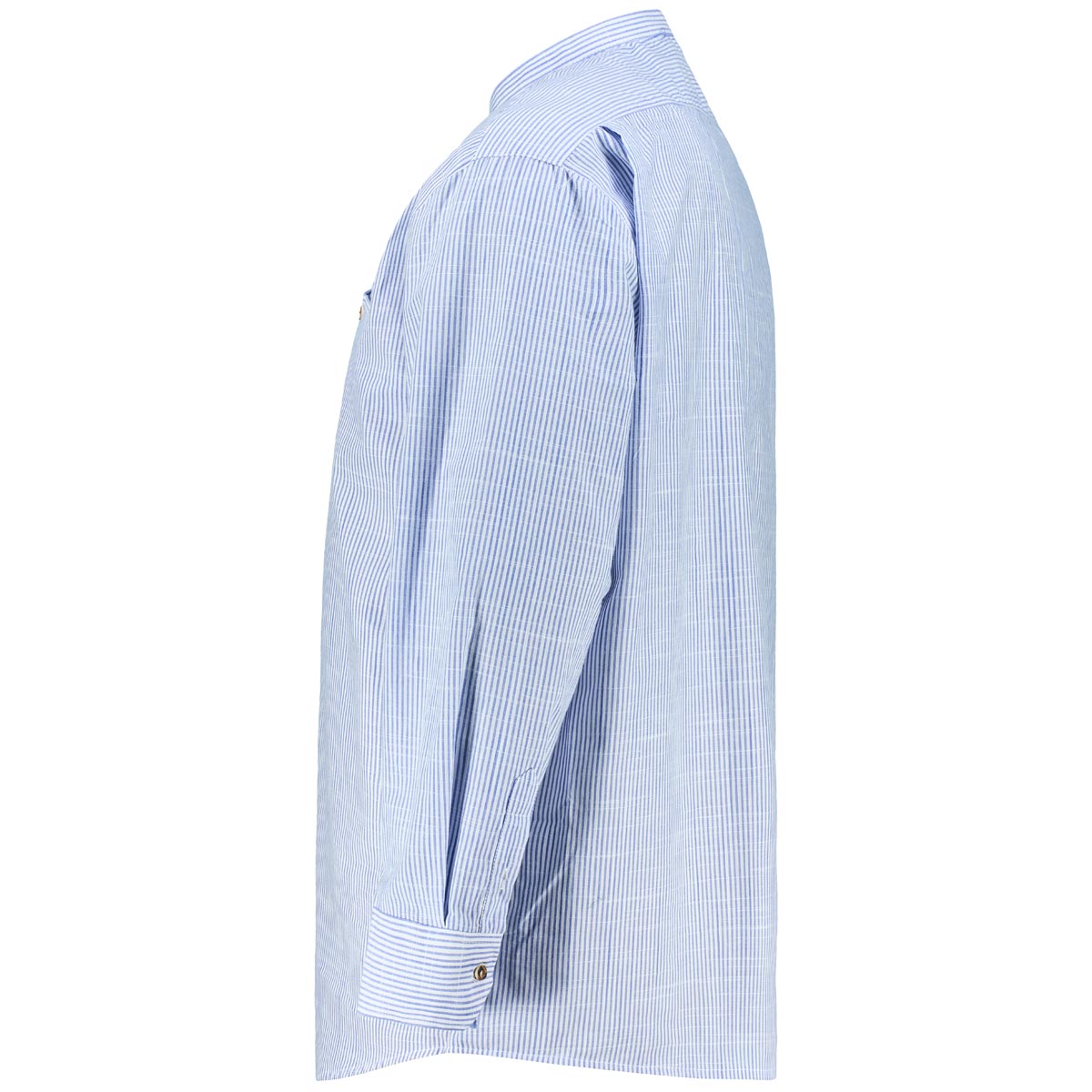 Orbis Trachtenhemd aus Baumwolle blau