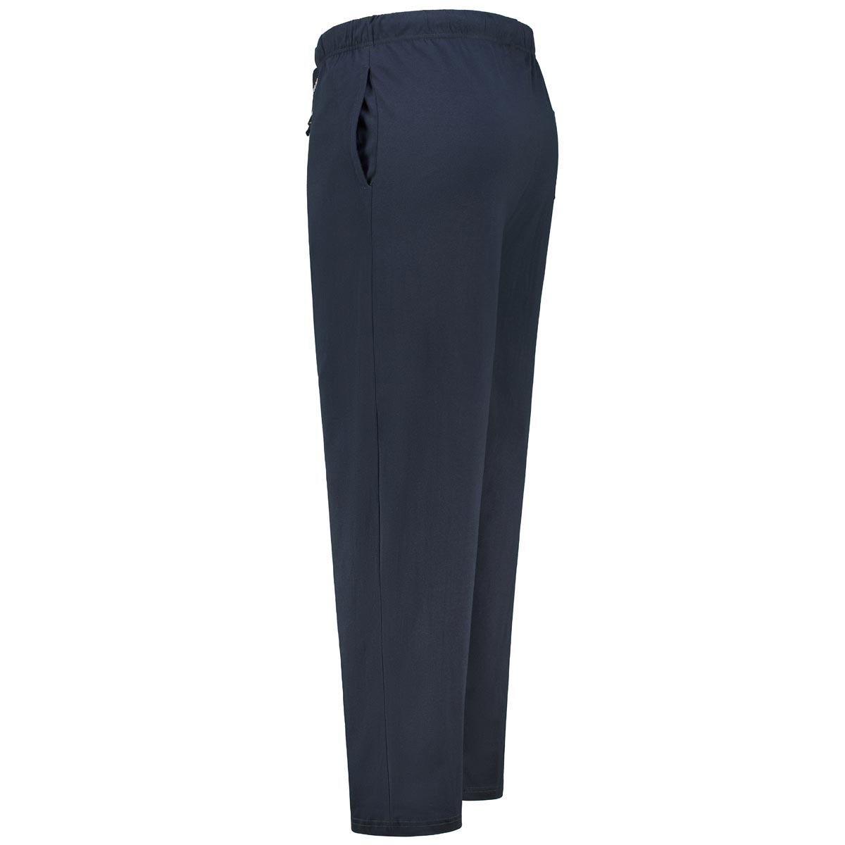 ADAMO Freizeithose aus Baumwoll-Jersey dunkelblau