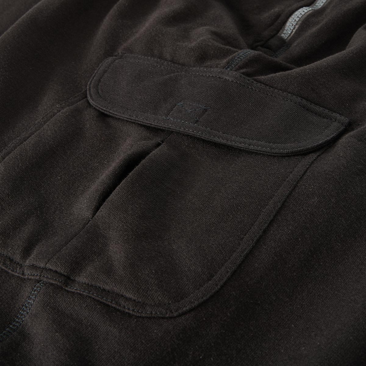 ADAMO Jogging-Shorts mit Cargo-Taschen schwarz