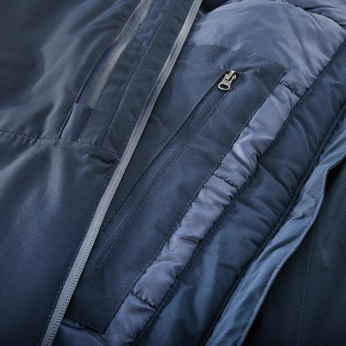 Blue Wave Wattierte Funktionsjacke, wasser- und winddicht marine