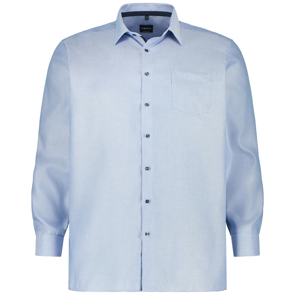 Businesshemd mit Allover-Muster