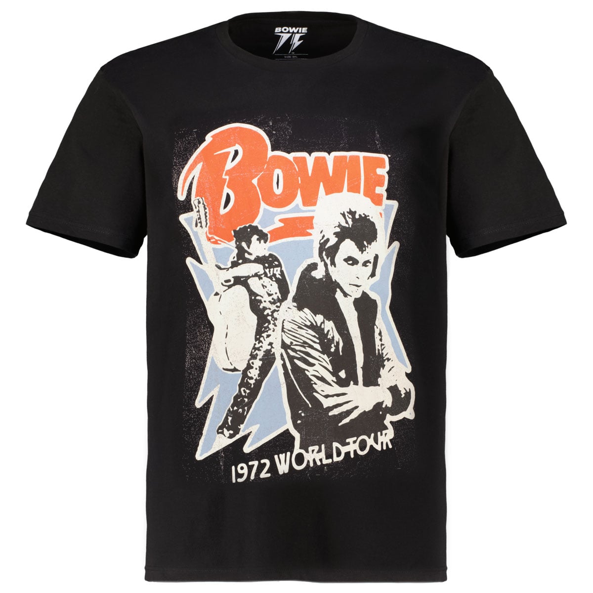 T-Shirt mit David Bowie Print T-Shirt mit David Bowie Print