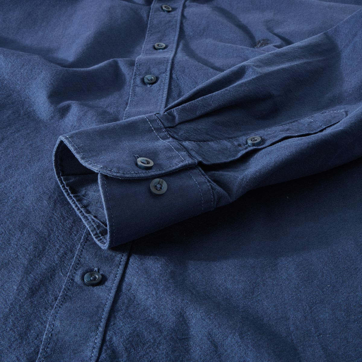 Lerros Freizeithemd aus Baumwolle blau