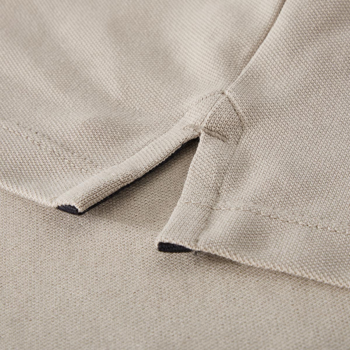 camel active Poloshirt mit Elasthan beige