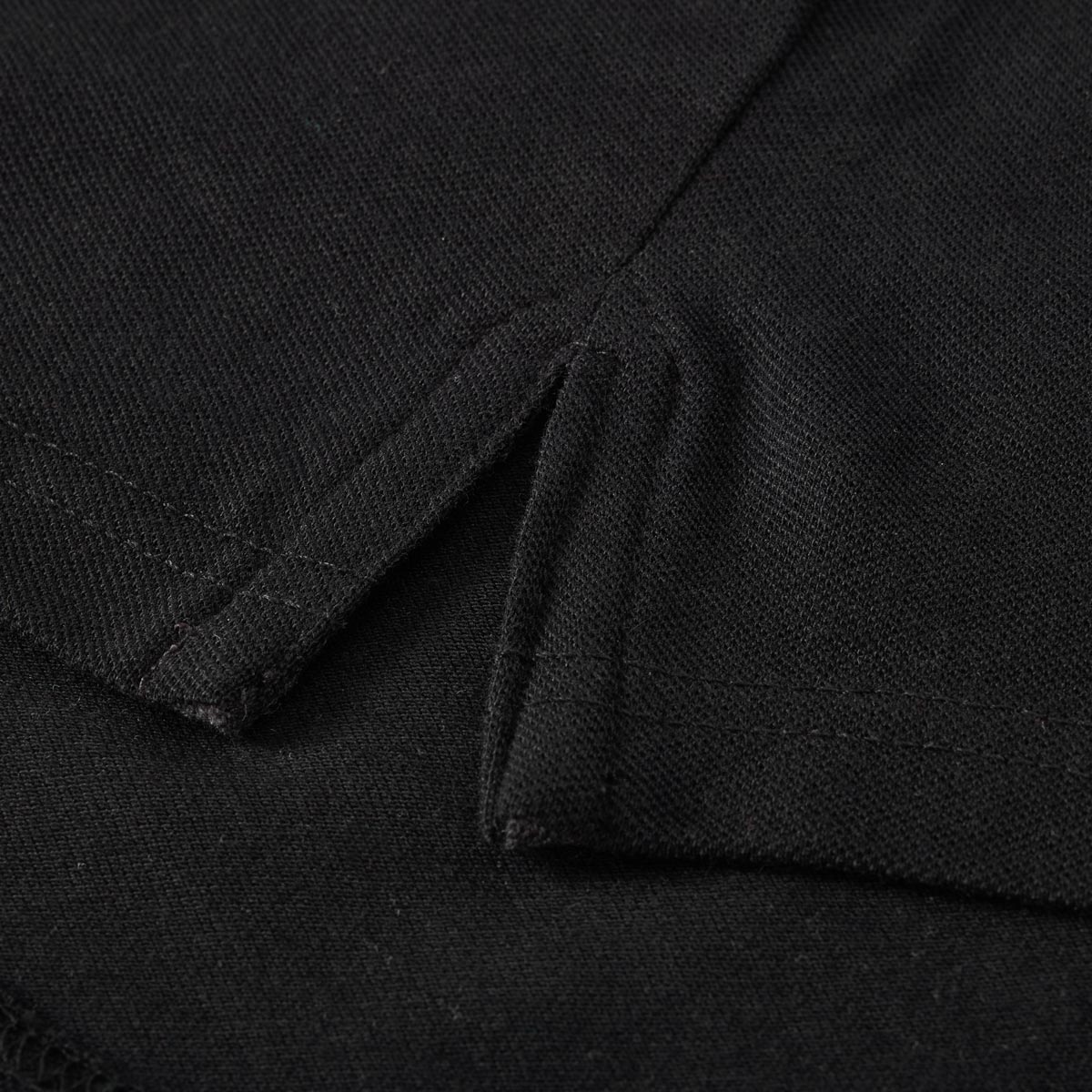ADAMO Poloshirt aus Baumwoll-Piqué bis 10XL  schwarz