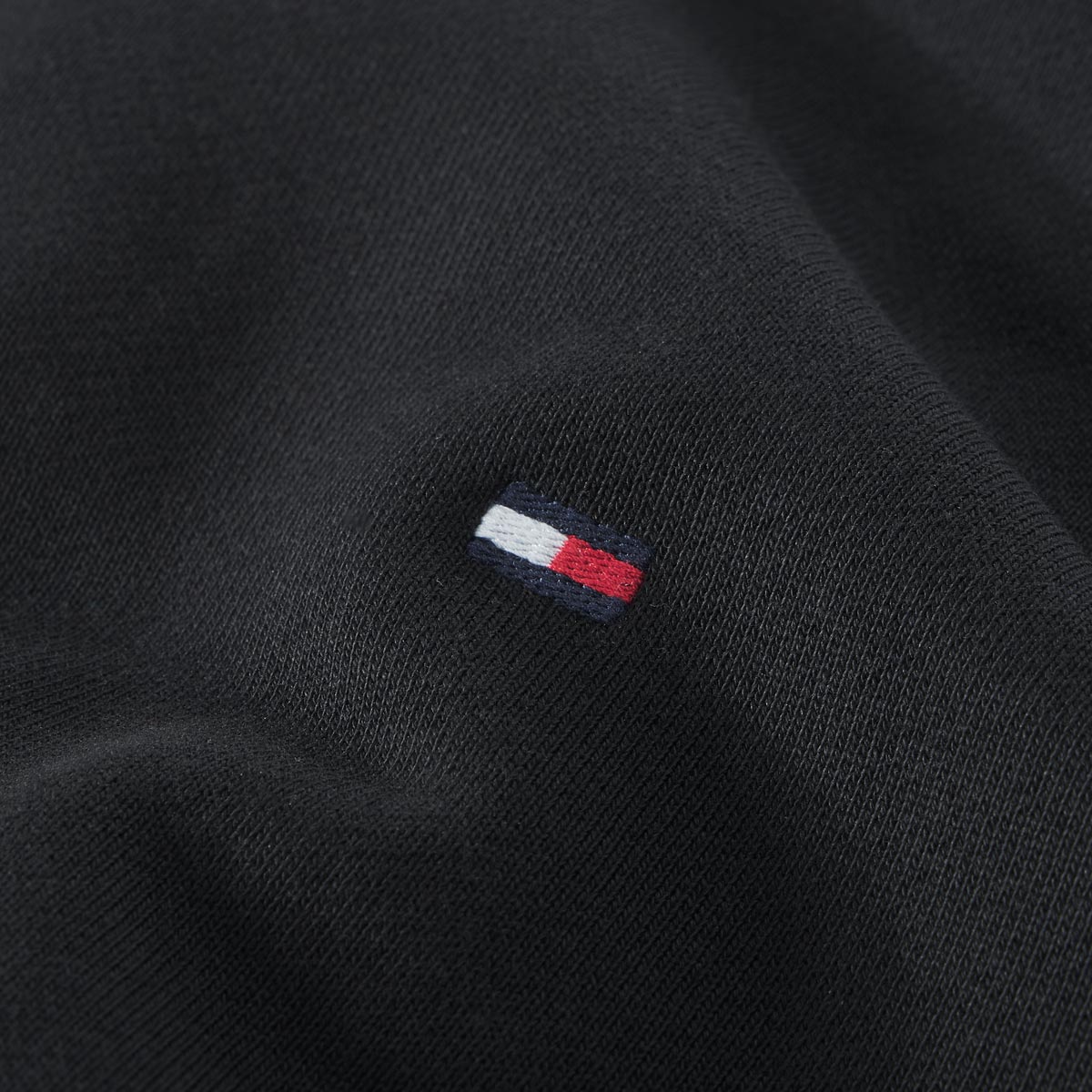 Tommy Hilfiger Kapuzenjacke aus Baumwolle schwarz