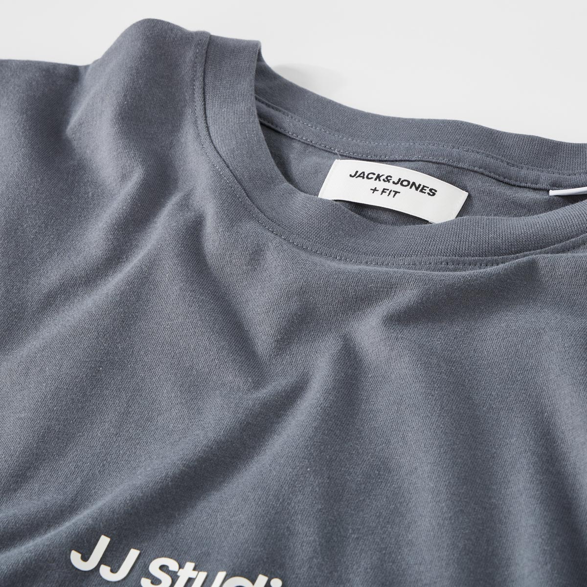 Jack&Jones T-Shirt aus Biobaumwolle grau