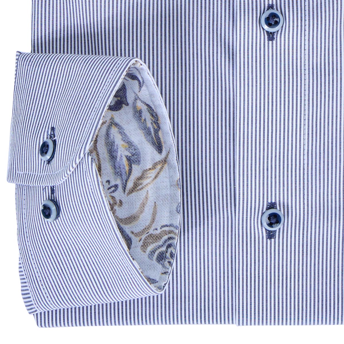 CASA MODA Bügelfreies Businesshemd, langarm blau