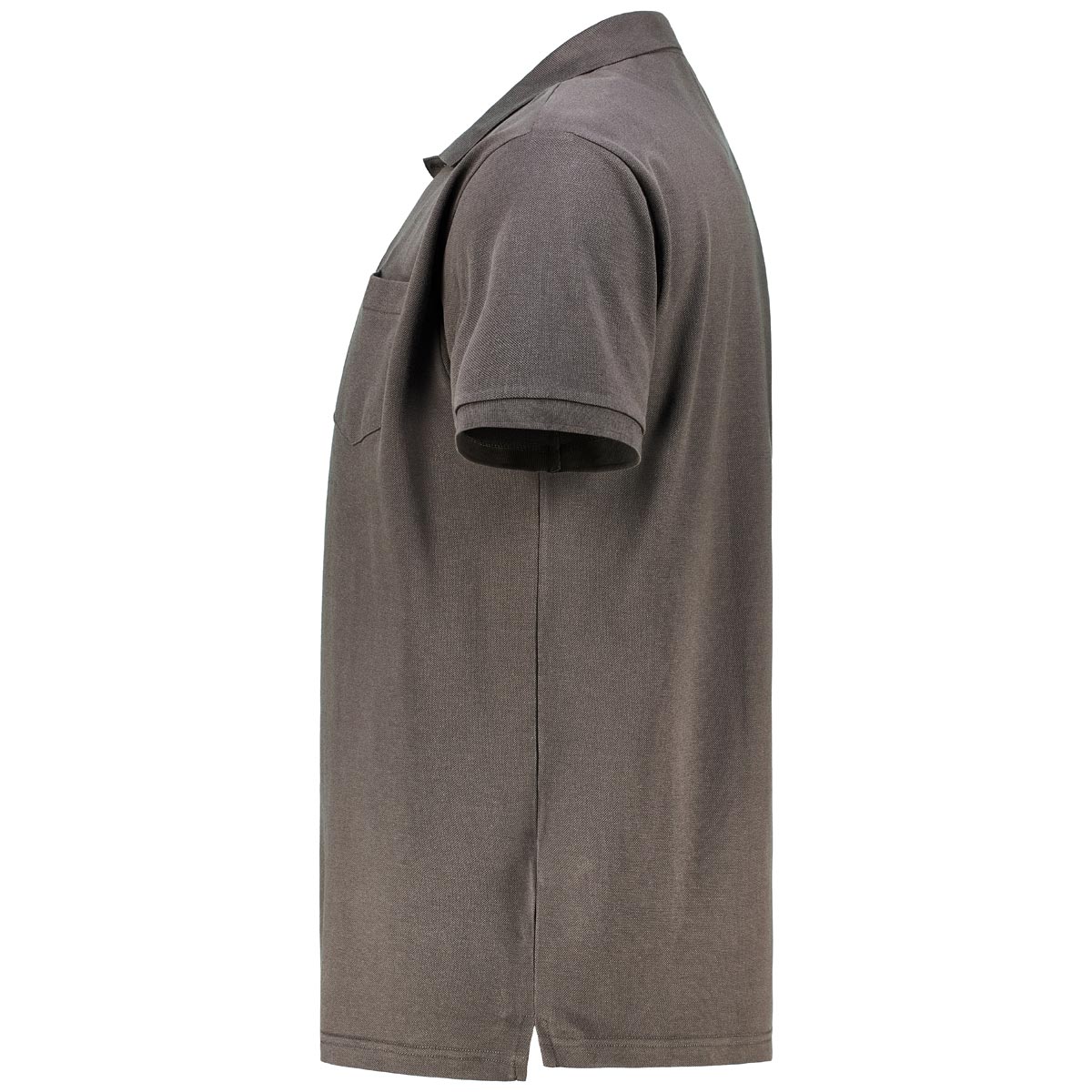 North Poloshirt aus Baumwoll-Piqué grau