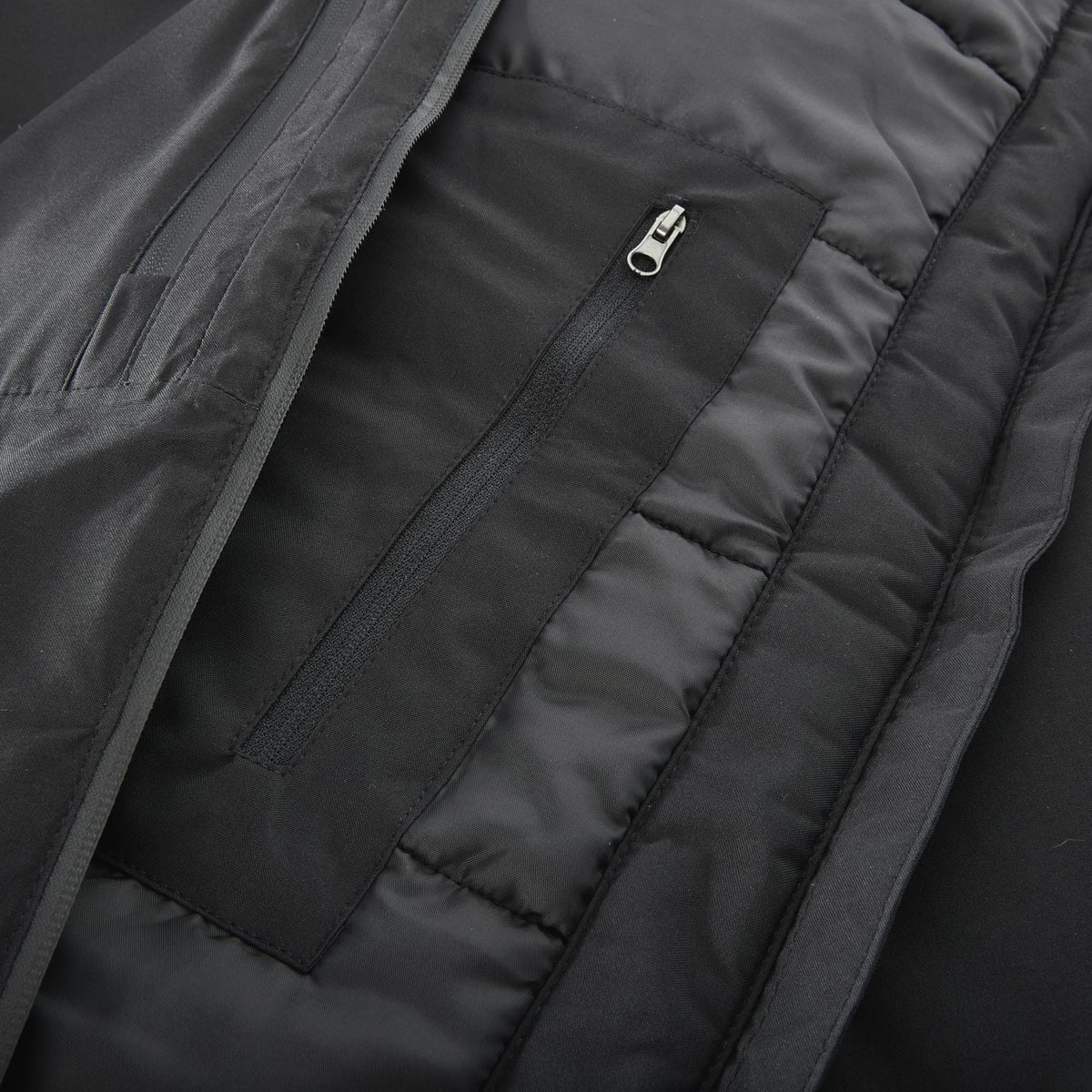 Blue Wave Wattierte Funktionsjacke, wasser- und winddicht schwarz