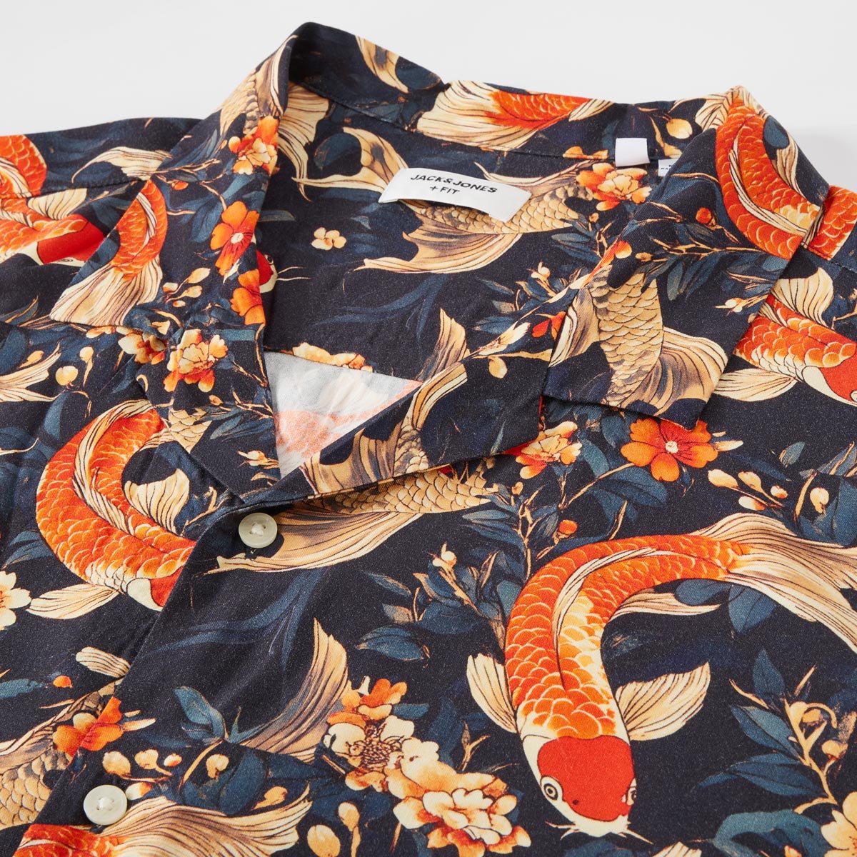 Jack&Jones Freizeithemd aus Viskose grün