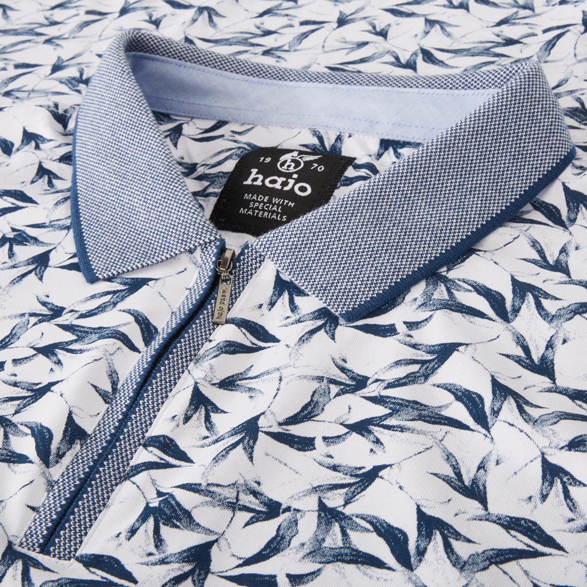 Hajo Poloshirt "Stay Fresh", bügelfrei weiß