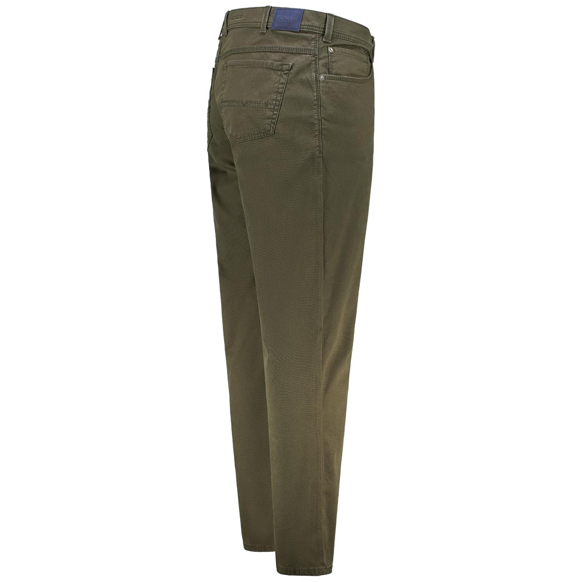 Pioneer Five-Pocket-Hose „Thomas“ mit Stretch, Tapered Fit oliv