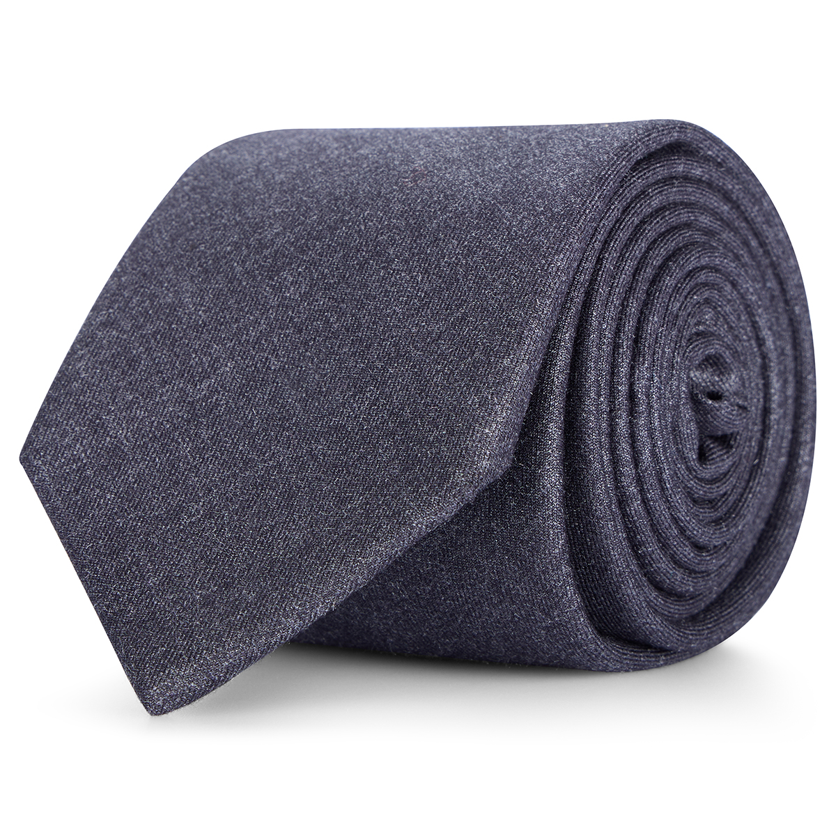 Prince BOWTIE Extralange Krawatte und Einstecktuch im Set anthrazit