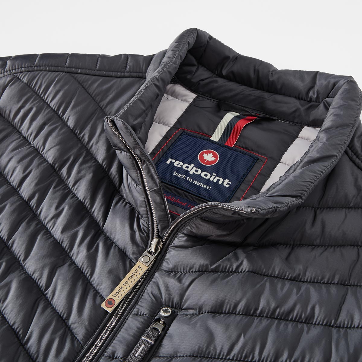 Redpoint Federleichte Steppjacke "Walker" grau