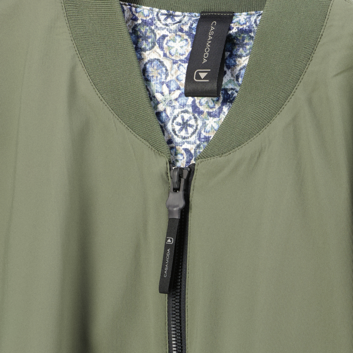 CASA MODA Leichte Blousonjacke, wind- und wasserabweisend dunkelgrün